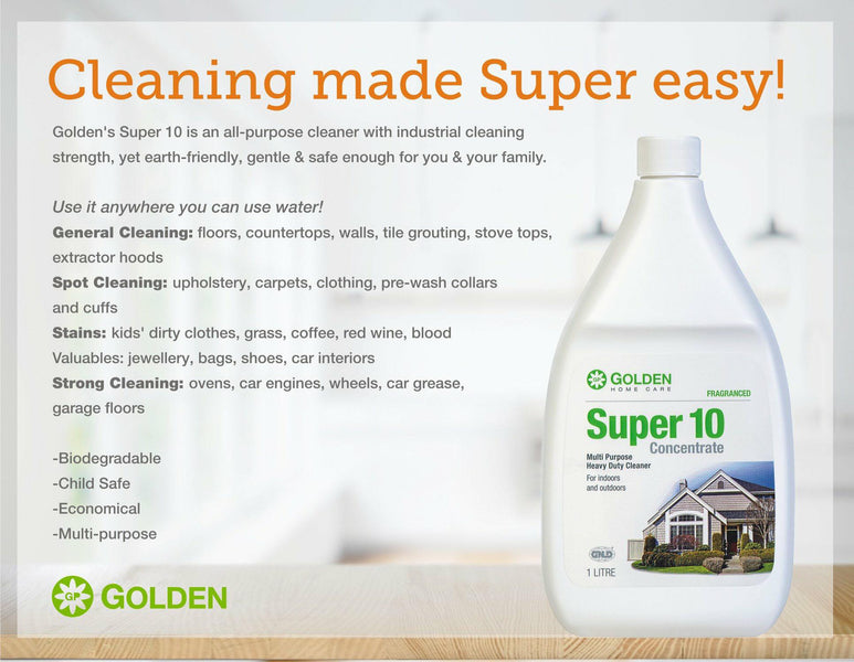 Super Easy Cleaning with Super 10