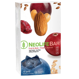 NeoLifeBar, Fruit & Nuts - 15 x 45g Bars