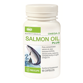 Omega-3 Salmon Oil Plus - 90 Capsules