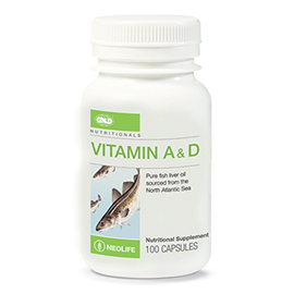 Vitamin A & D - 100 Capsules
