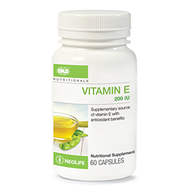 Vitamin E 200 IU - 60 Capsules